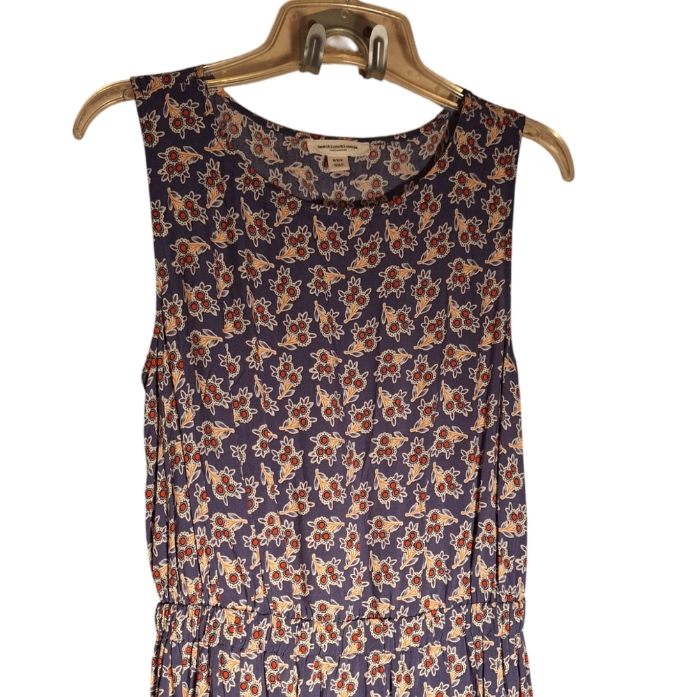 Beachlunchlounge Floral Paisley Maxi Dress Ladies Medium Lightweight Hippie Boho - Picture 4 of 8